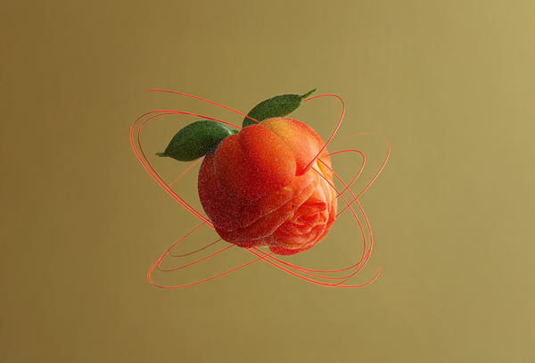 VAL rose peach orbiting