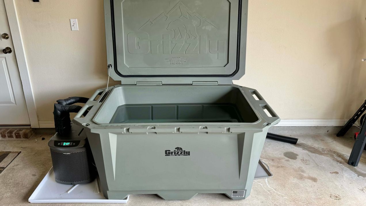 DIY Grizzle 450 Cold Plunge - No Cooler Drilling or Modifications Required