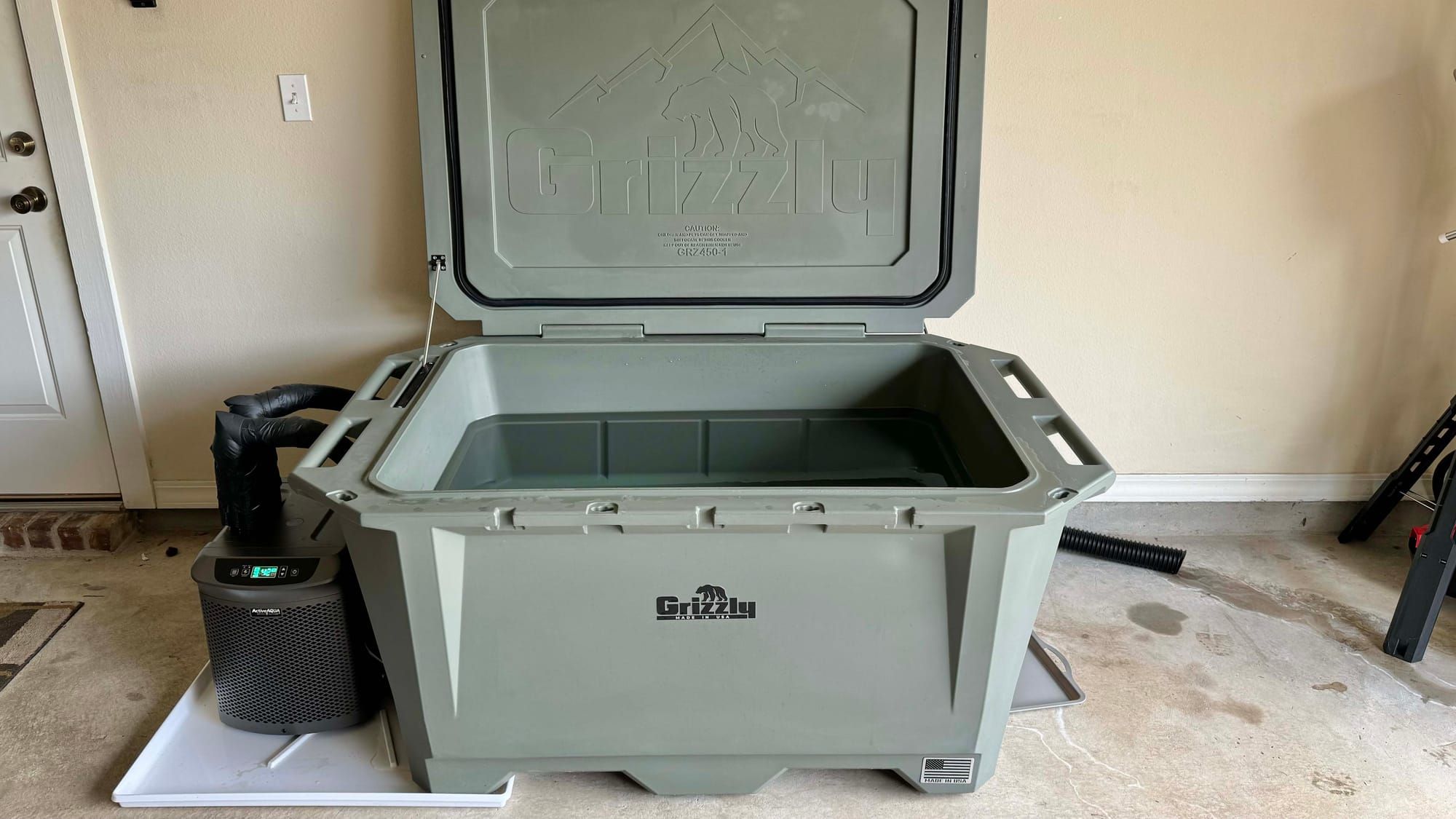 DIY Grizzle 450 Cold Plunge - No Cooler Drilling or Modifications Required