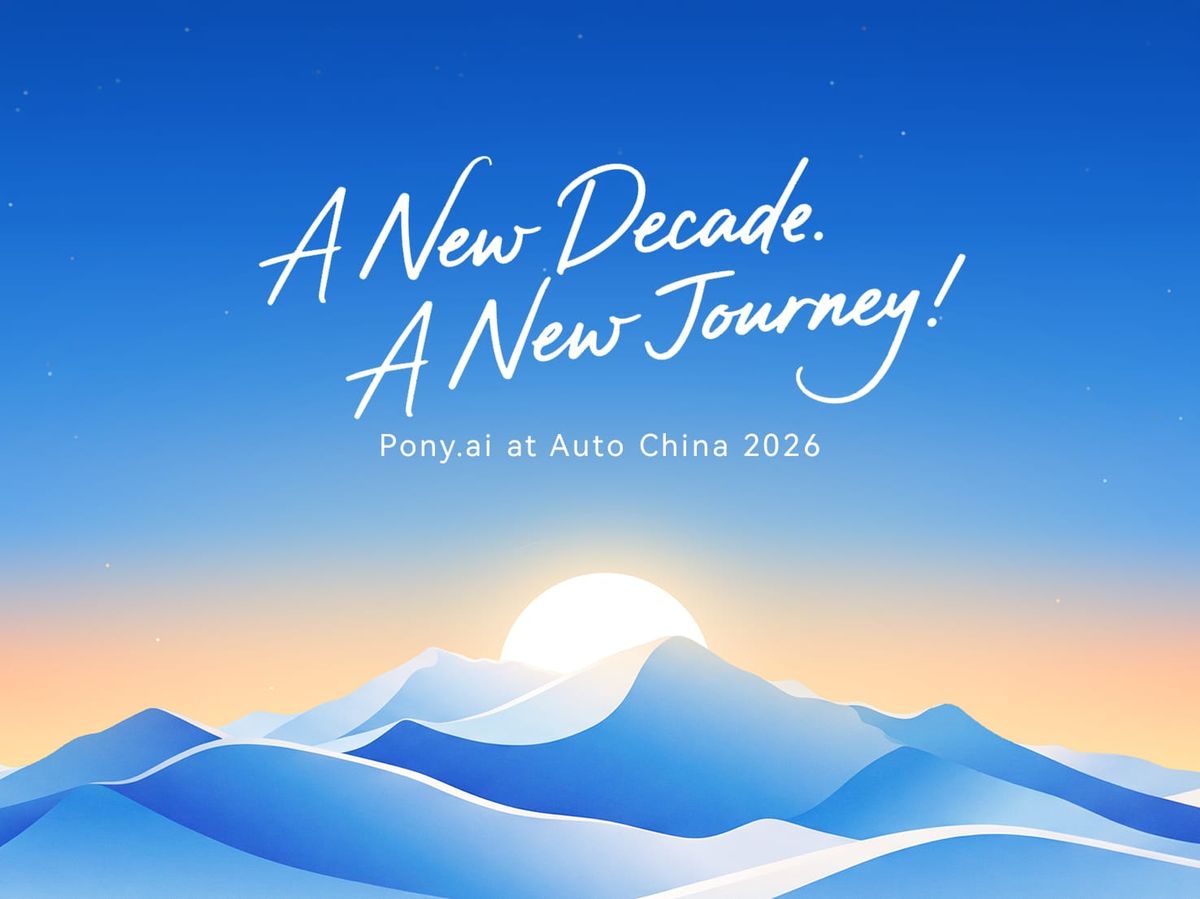 Pony.ai Drives Commercialization at Scale with Lower-Cost Robotaxis and New L4 Light Truck