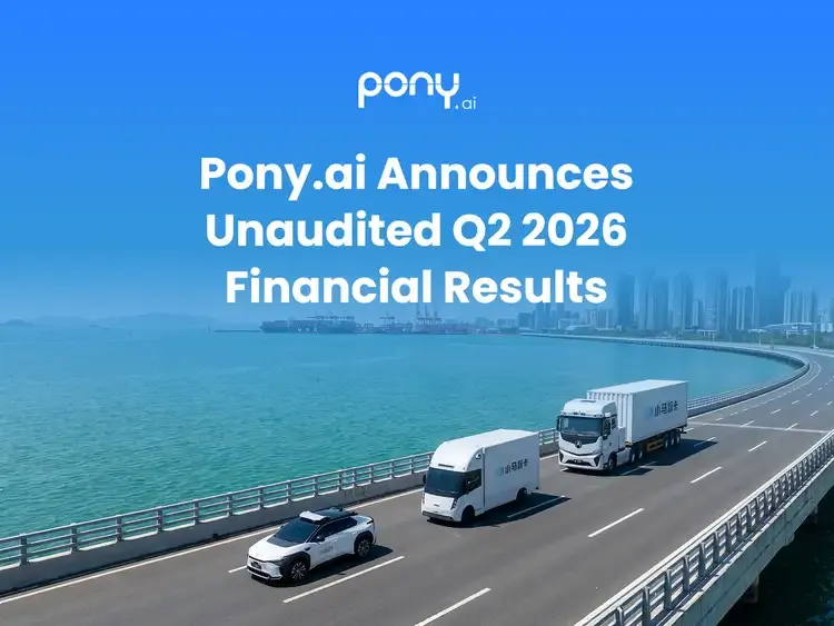Pony.ai Reports Record Growth in Paid Robotaxi Services; Joint Deployment Model to Accelerate Dual-Engine Expansion