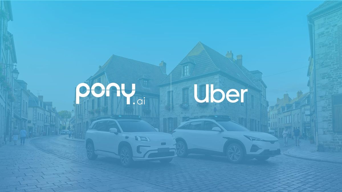 Pony.ai and Uber Expand Partnership to Deploy Over 2,000 Robotaxis in Europe