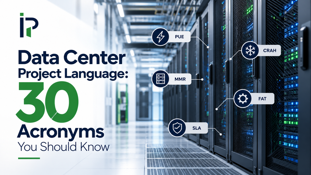 Data Center Project Language: 30 Acronyms You Should Know