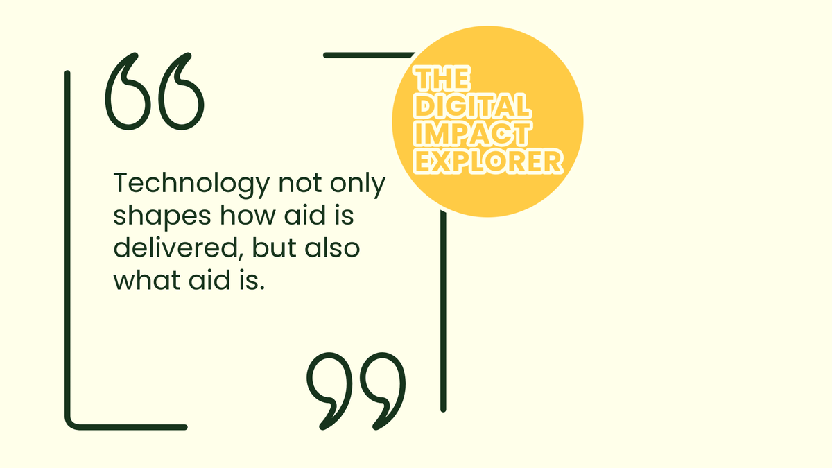 Introducing Digital Humanitarian Technologies