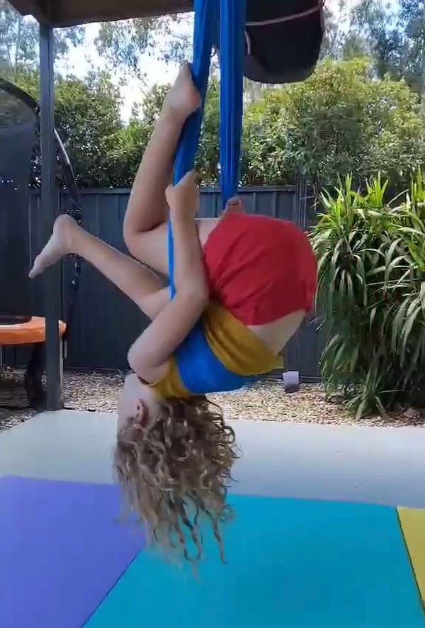 A six year old talks sport