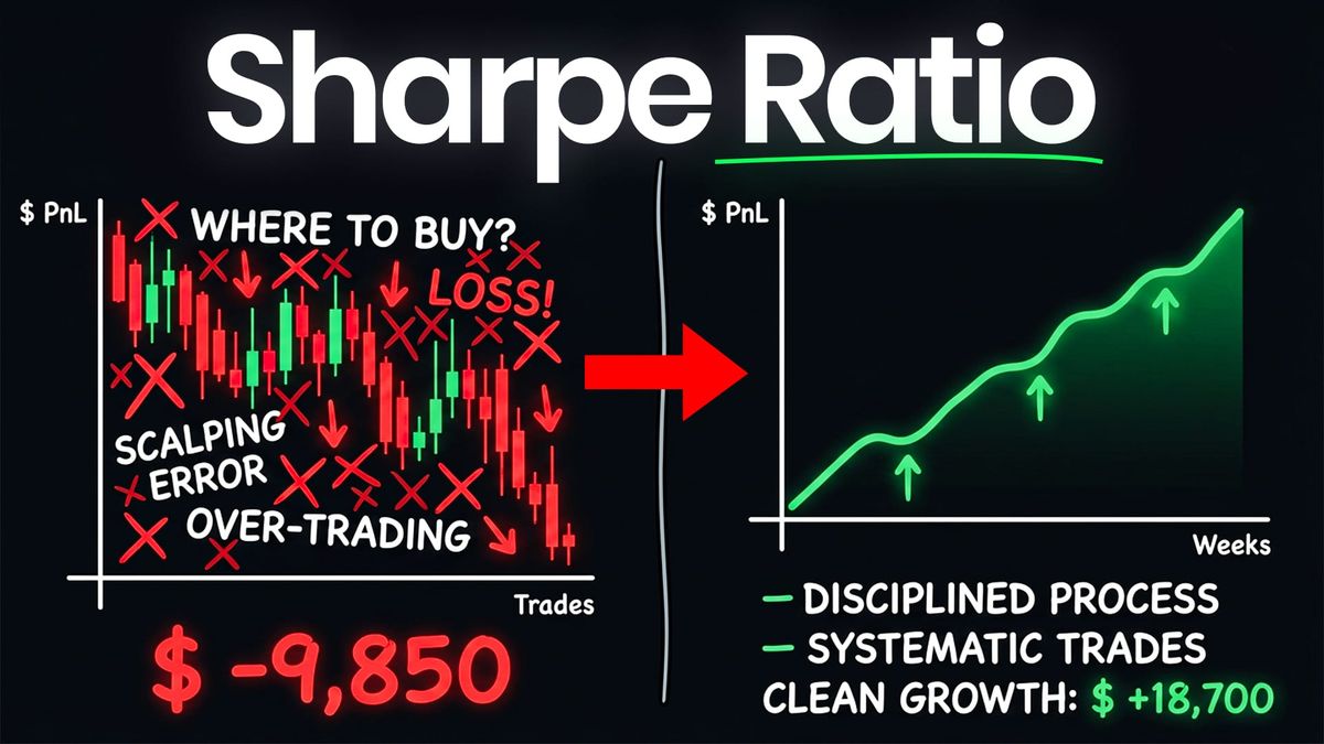 Sharpe Ratio Explained: The Metric That Separates Good Strategies From Great Ones