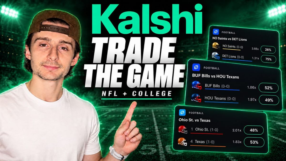 How to Bet on Kalshi: NFL and College Football