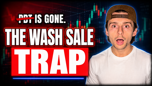 The Wash Sale Rule Explained: Why New Day Traders Could Owe Taxes After the PDT Change