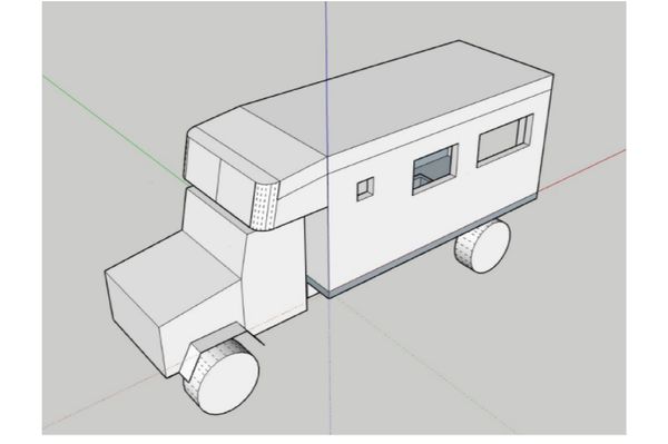 The idea for the truck, Nov 2024