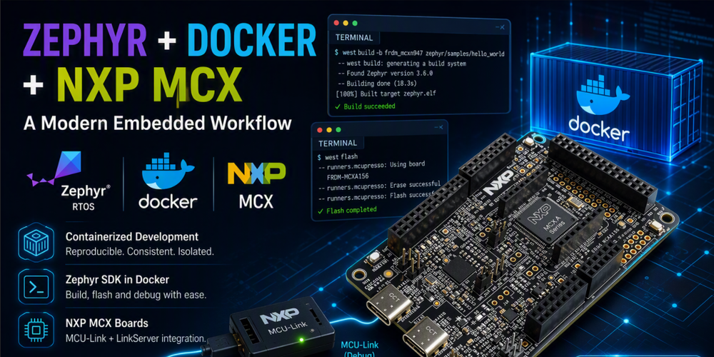 12: Using MCX boards with zephyr containers