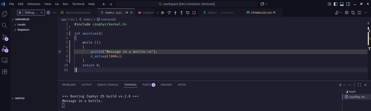 06: Running Zephyr on a simulator