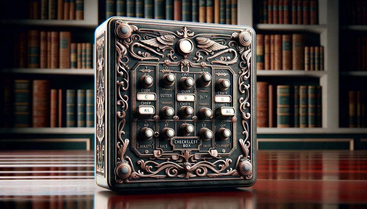 The checklist that chacks