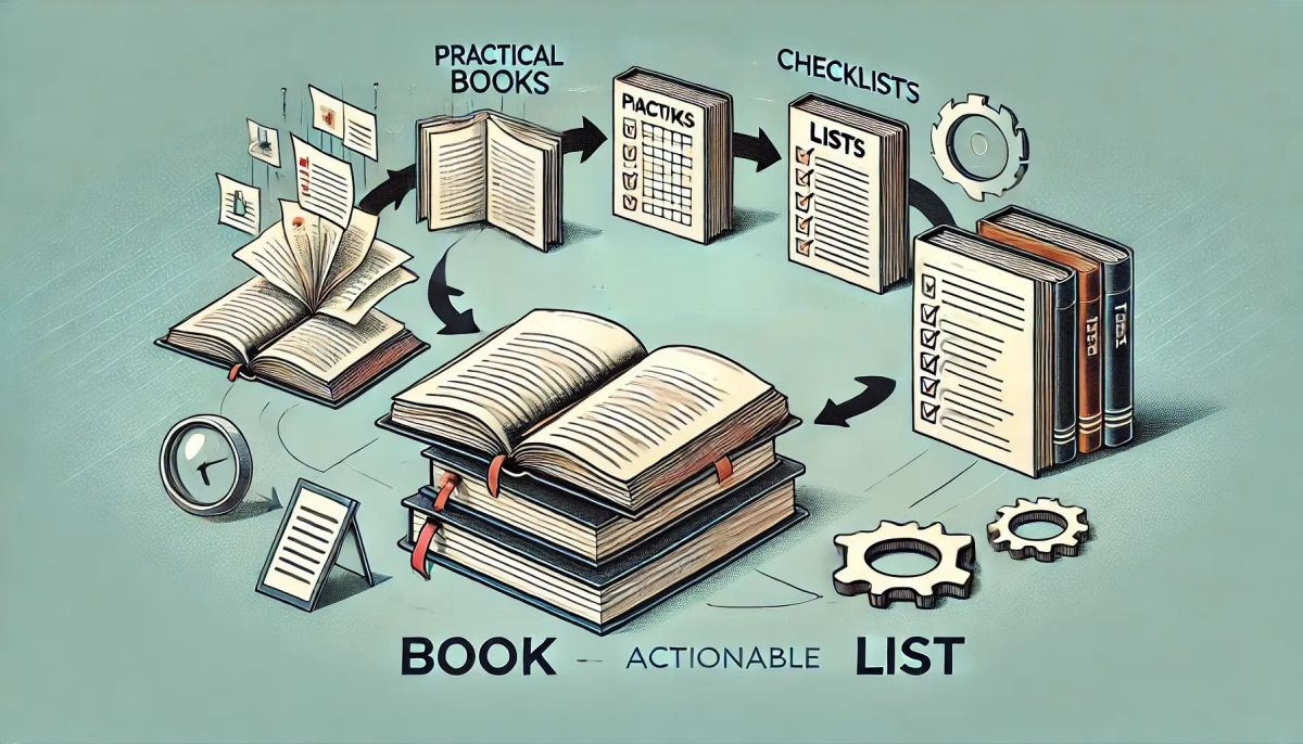 Extracting More from a Book with a List than with Zettelkasten