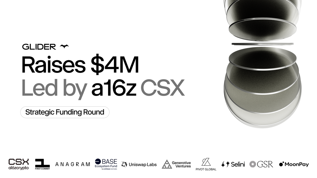 Glider's First Funding Round