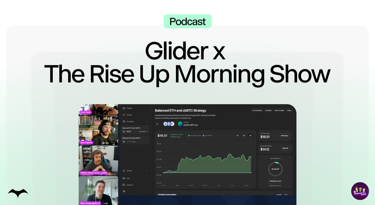 Glider x The Rise Up Morning Show Livestream