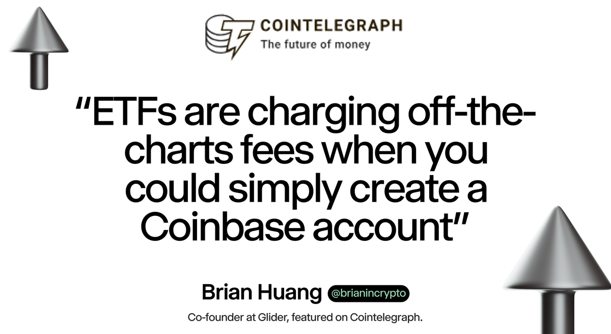 Glider in CoinTelegraph: Dogecoin ETF