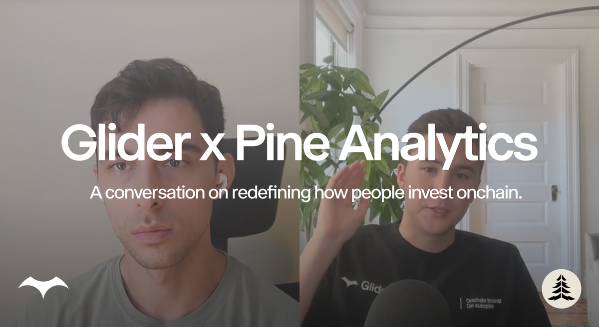 Glider x Pine Analytics