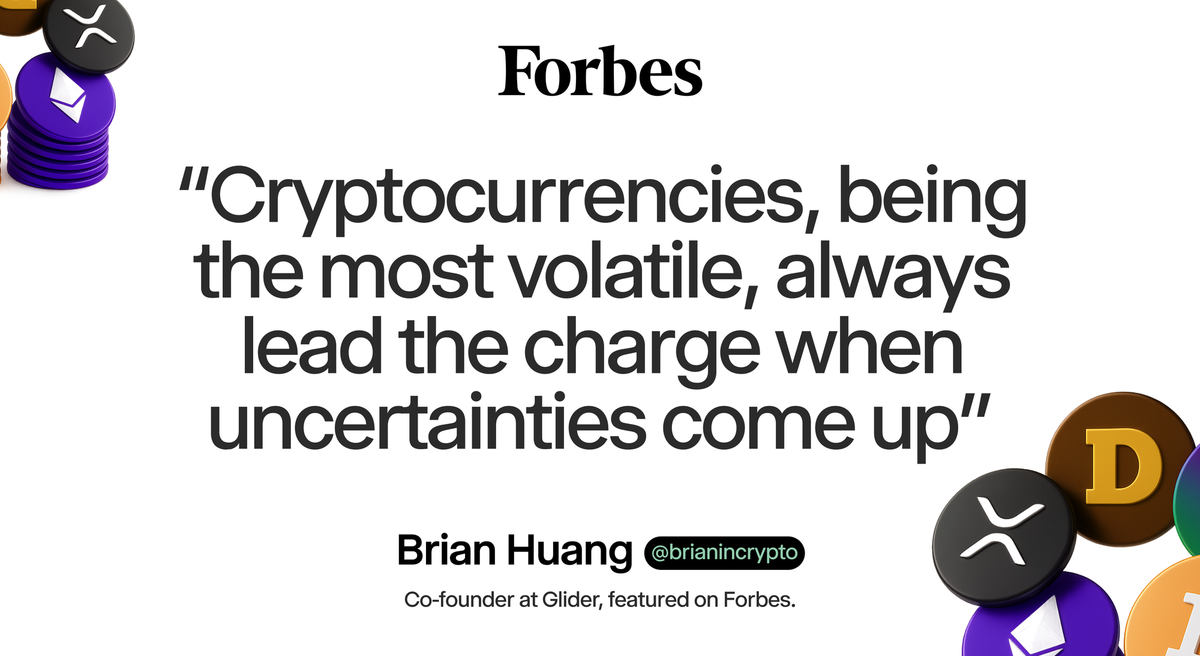 Glider in Forbes: Cryptocurrencies Lead Risk Assets Lower As Greenland Concerns Trigger Sell-Off