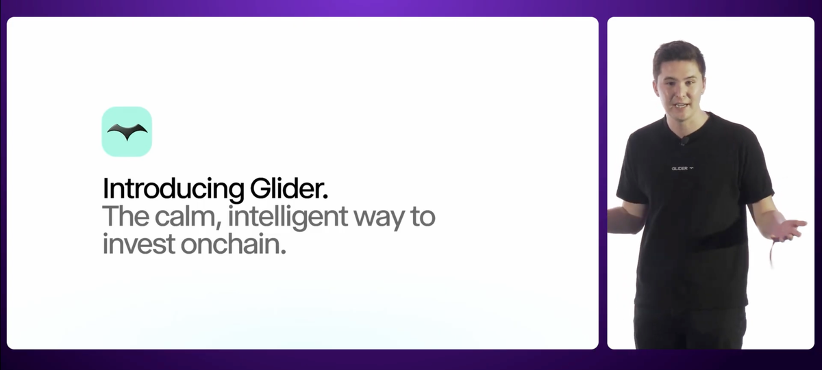Glider at the ETHConf Startup Showdown