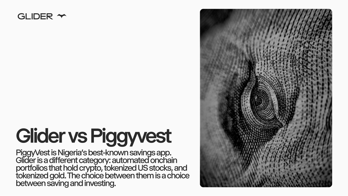 Glider vs PiggyVest (2026): Investing vs Fixed-Rate Savings in Nigeria