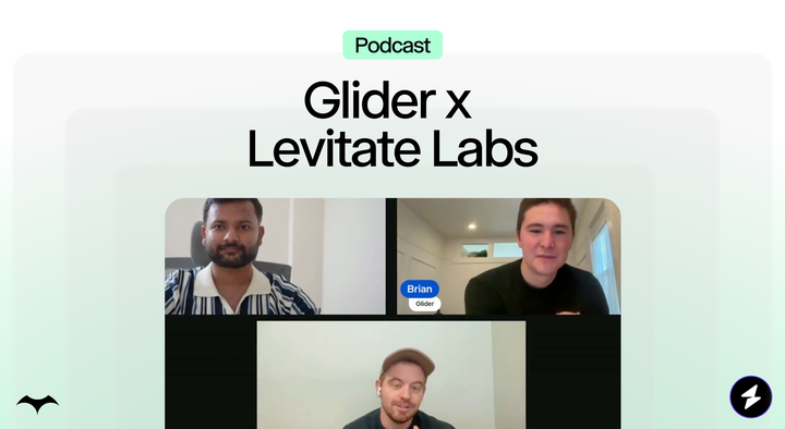 Glider x Levitate Labs Podcast