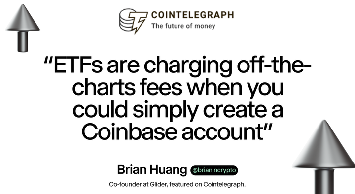 Glider in CoinTelegraph: Dogecoin ETF