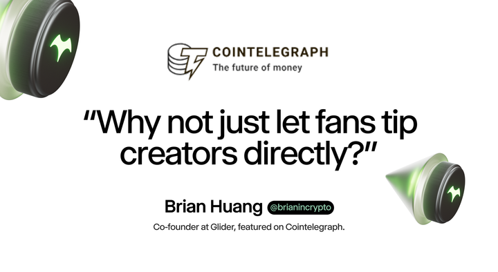 Glider in CoinTelegraph: Is Zora turning Ethereum L2 Base into a Solana killer?