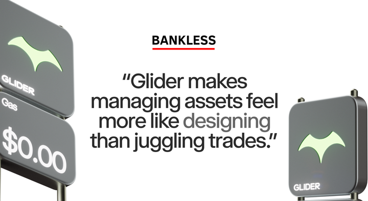 Glider in Bankless: Automating Onchain Portfolios with Glider