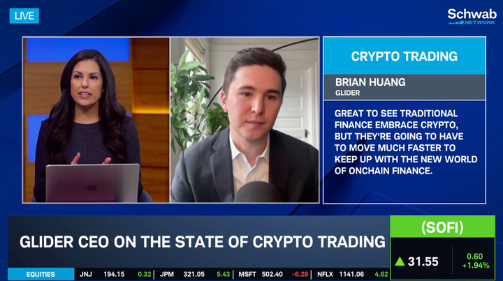 Glider in Schwab Network: SOFI Offers Crypto Trading: 'Who is This For?'