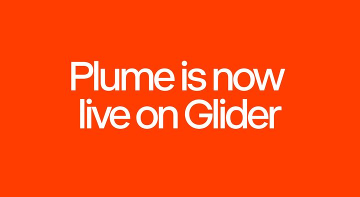 Institutional-Grade RWAs from Plume, Now Inside Glider