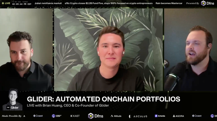 Portfolios, Not Just Payments with Glider | Brian on Stabledash
