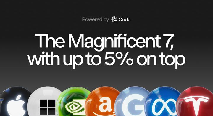 Own the Magnificent 7 from anywhere, and earn up to 5%