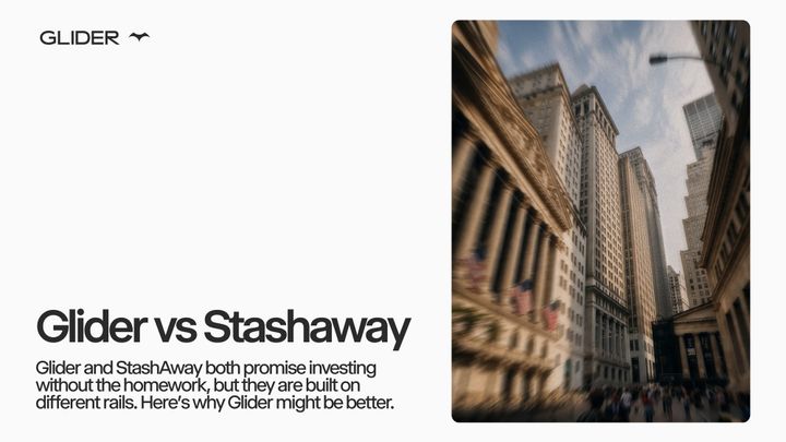 Glider vs StashAway in 2026: Fees, Portfolios, and Who Each One Serves