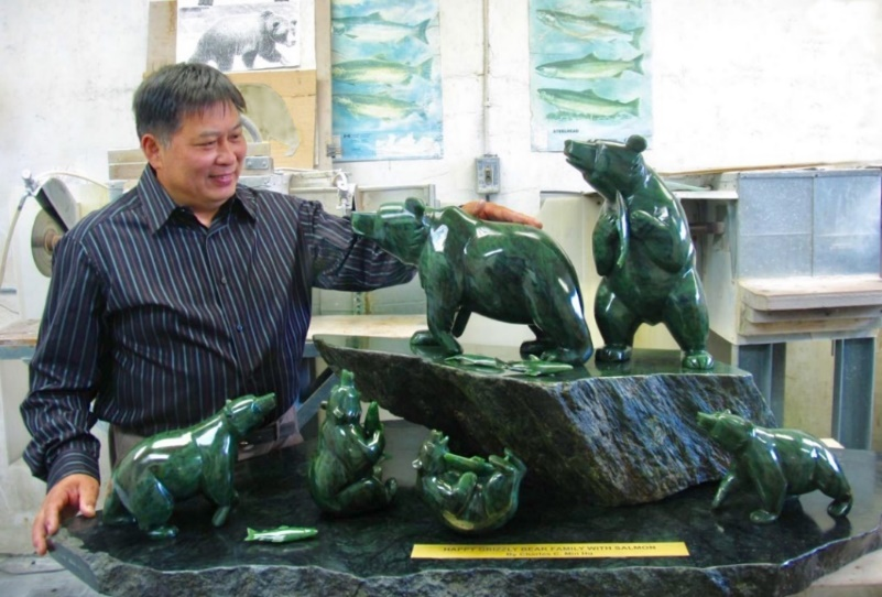 胡昌民加拿大玉牙雕刻                     
   庆祝第十二届BC玉石节专辑