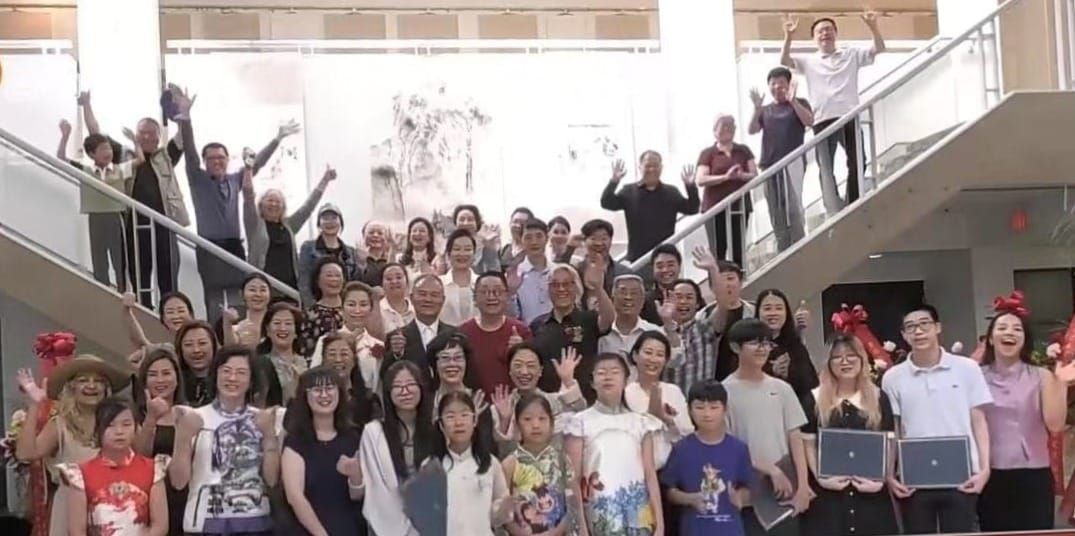 翰墨传承绘红楼——中加美青少年临摹《红楼梦》人物水墨丹青展在温哥华圆满举办