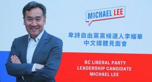 RESTORE TRUST. UNITE THE PARTY - 记卑诗自由党党领候选人李耀华中文媒体见面会