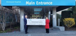 Connor, Clark & Lunn财务集团向列治文医院基金会捐款$25,000