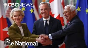 重磅|西方阵营突变，加拿大欧盟缔结军事同盟，卡尼脱美入欧胜算几何！