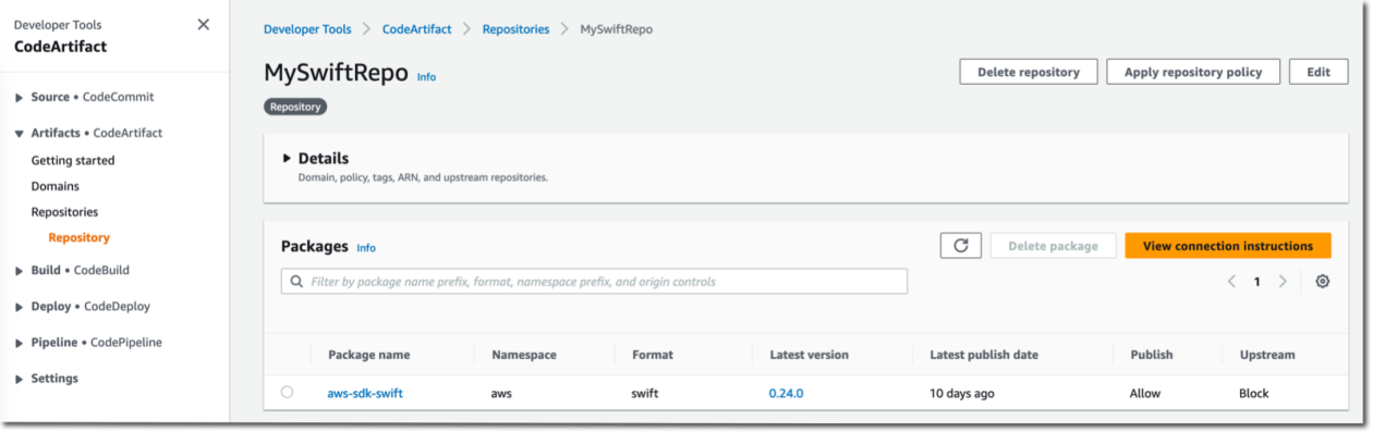 How to setup a Swift Package Registry in Artifactory