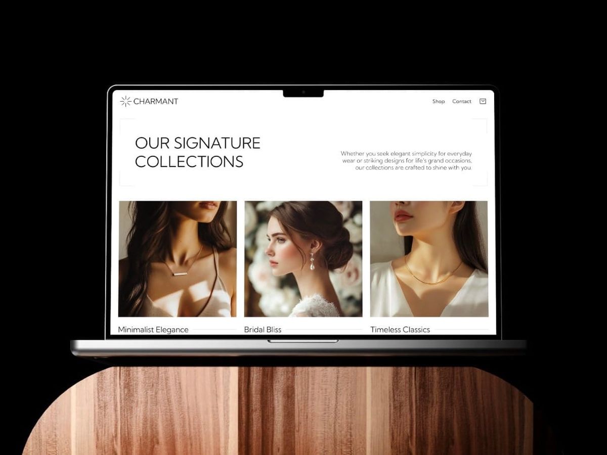 Charmant — E-Commerce Website