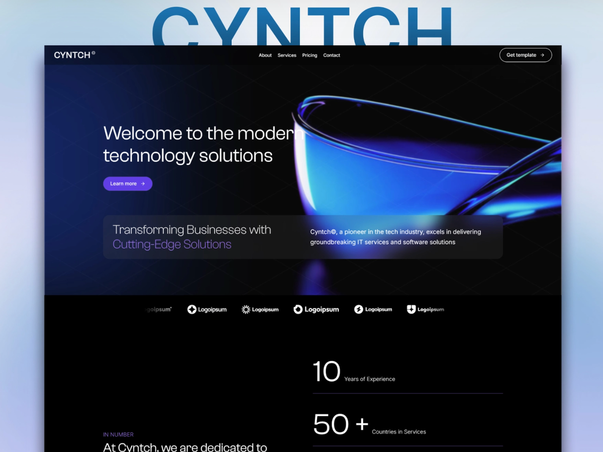 Cyntch — Intuitive Software Company Website