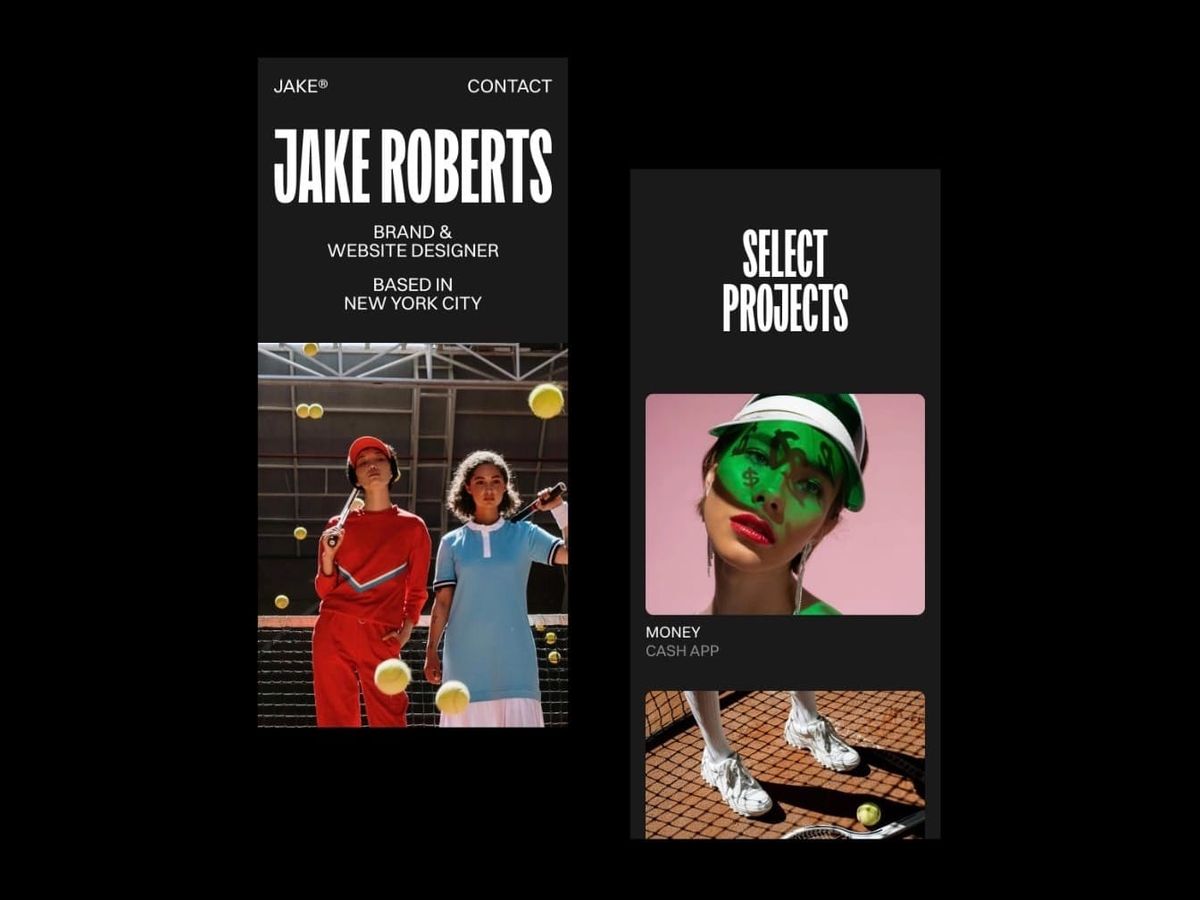 Jake Roberts — Landing Page Portfolio Template