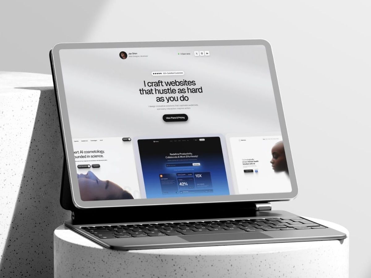 Jax — Ultimate Portfolio Framer Template