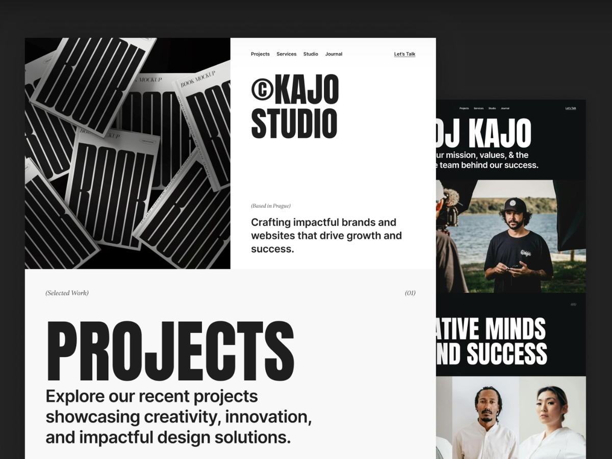 Kajo — Portfolio & Agency Template