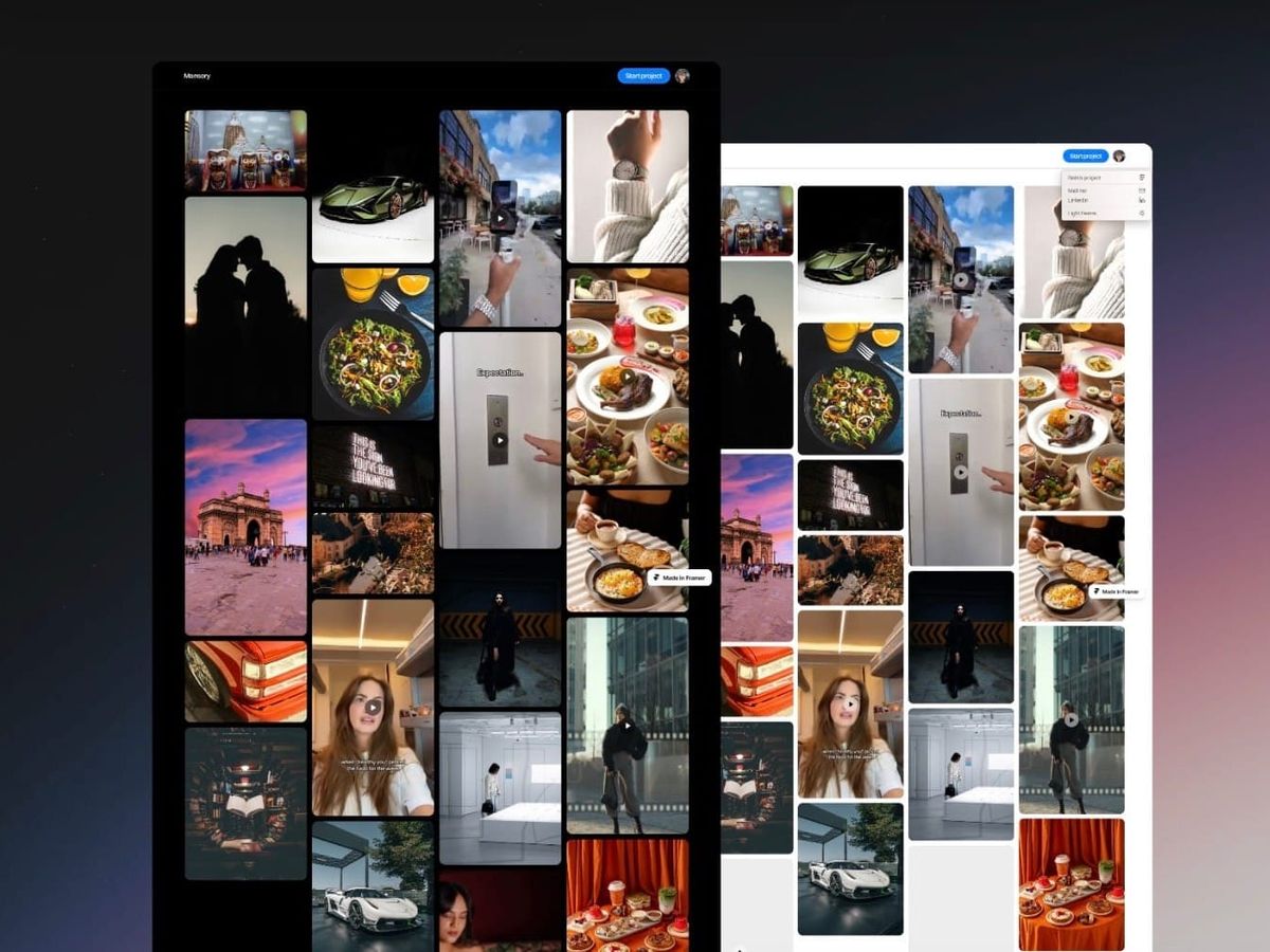 Mansory — Creative Layout Portfolio Template