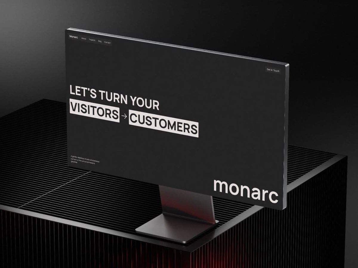 Monarc — Premium Framer Agency Template