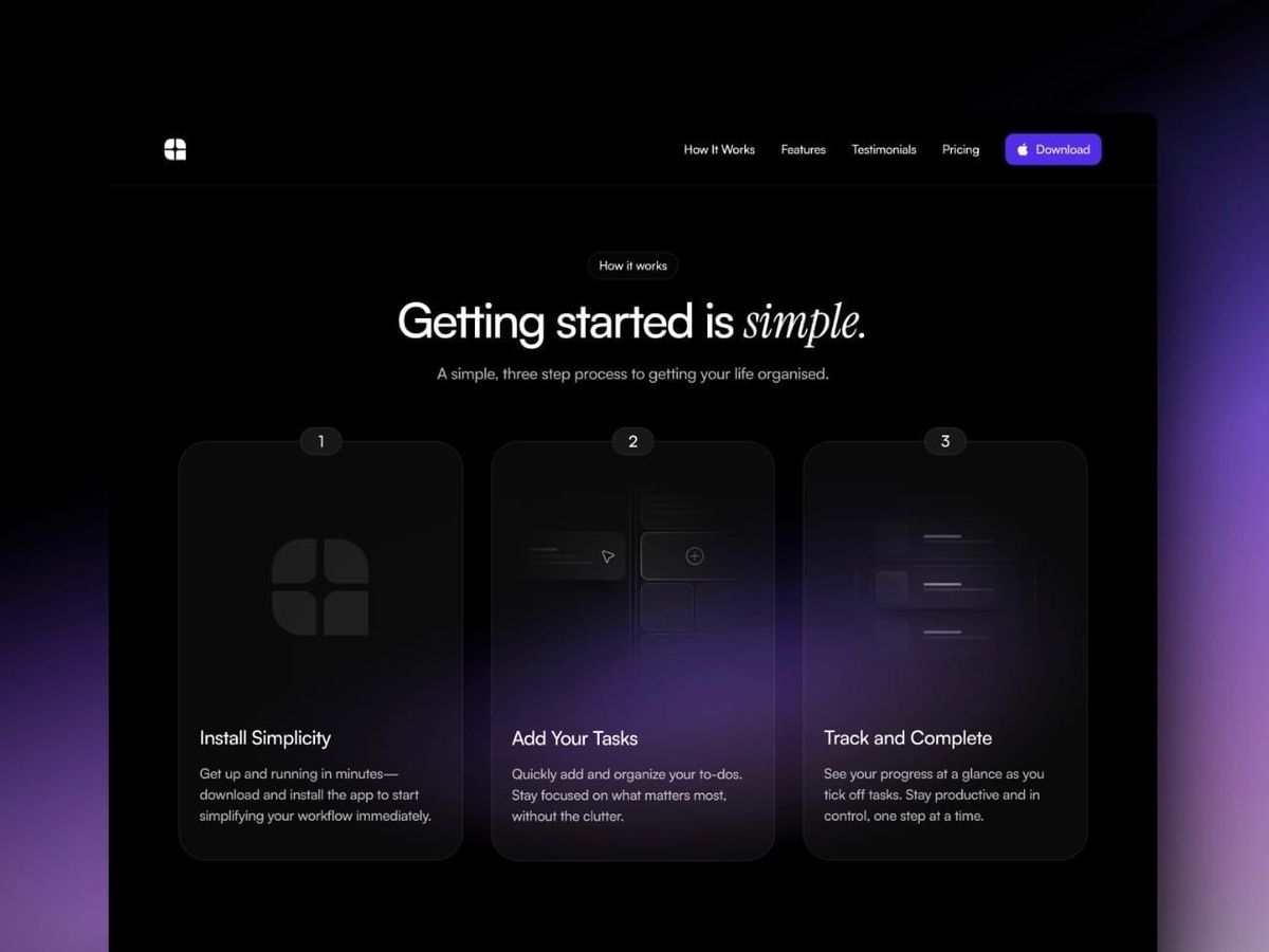 Simplicity — App Template
