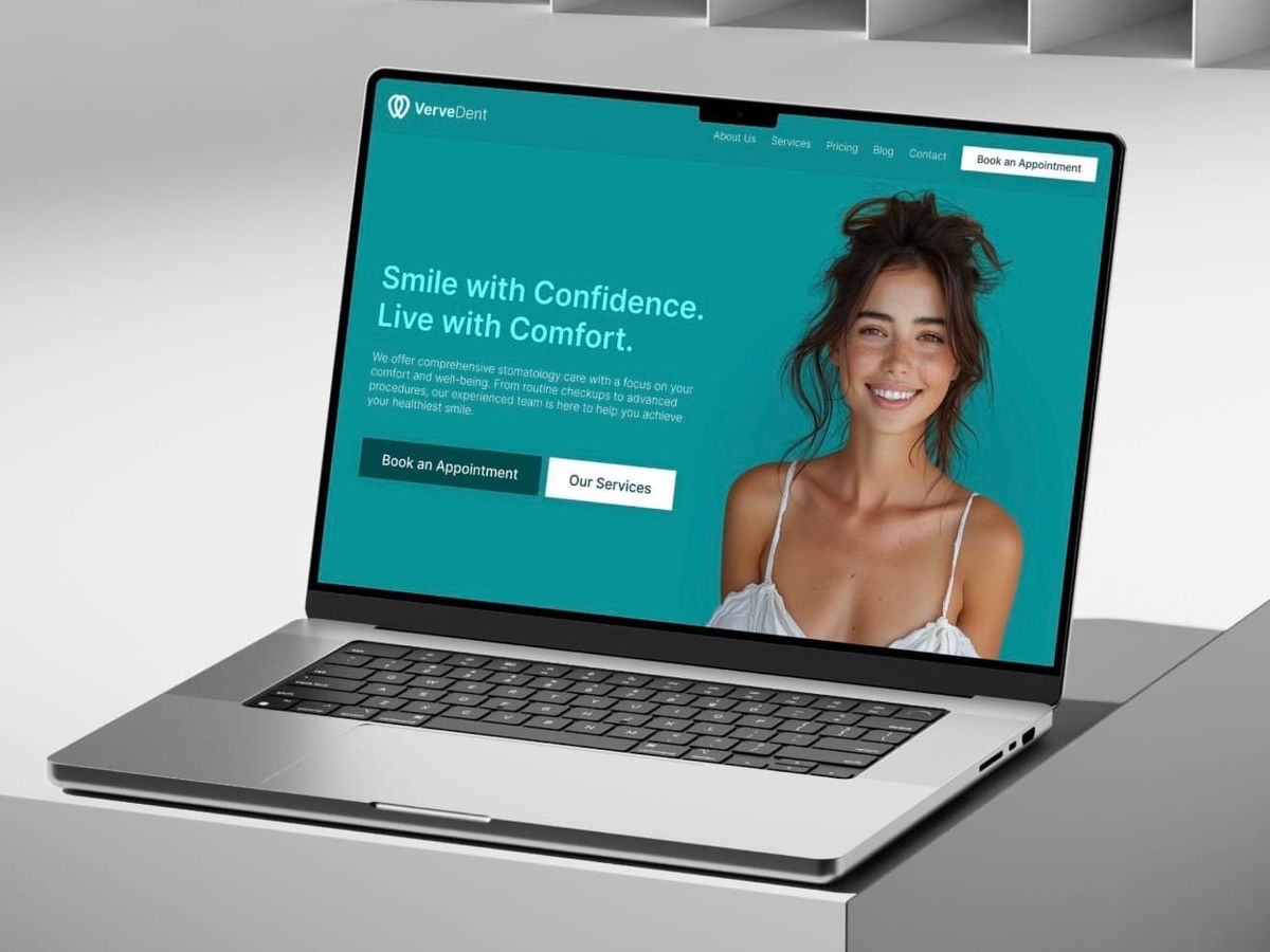 VerveDent — Modern Dental Clinic Template