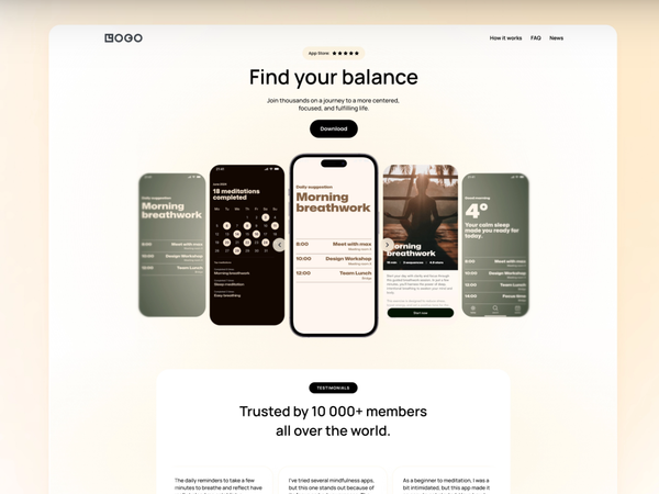 Aura — Startup Template