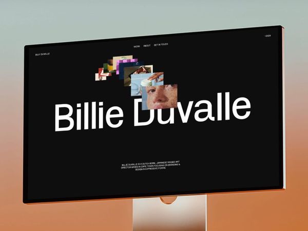 Billie — Immersive Premium Portfolio